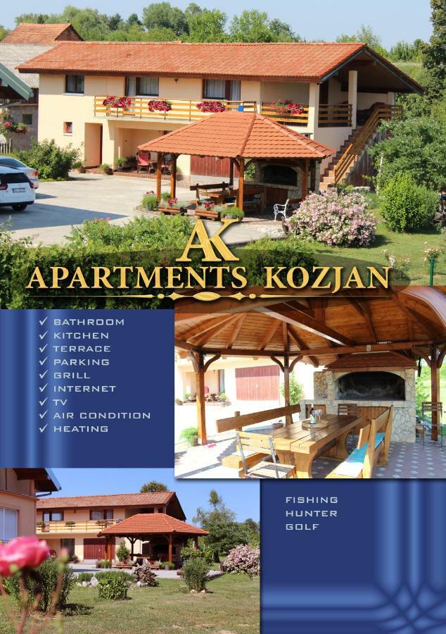 Apartments Kozjan Karlovac Exteriör bild